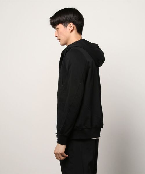 H.I.P. by SOLIDO(エイチアイピーバイソリード)の「H.I.P. by SOLIDO(エイチアイピー バイ ソリード) LIGHT WEIGHT DOZUME URAKE HOODIE(パーカー・メンズ・ブラック/ネイビー・1/2/3/4)」の9枚目の写真