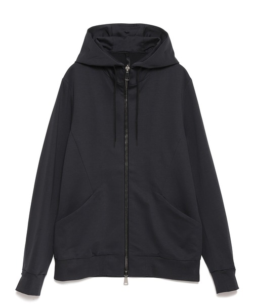 H.I.P. by SOLIDO(エイチアイピーバイソリード)の「H.I.P. by SOLIDO(エイチアイピー バイ ソリード) LIGHT WEIGHT DOZUME URAKE HOODIE(パーカー・メンズ・ブラック/ネイビー・1/2/3/4)」の2枚目の写真