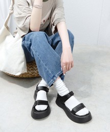 alala | フレアソールストラップスポサン　◇(サンダル)