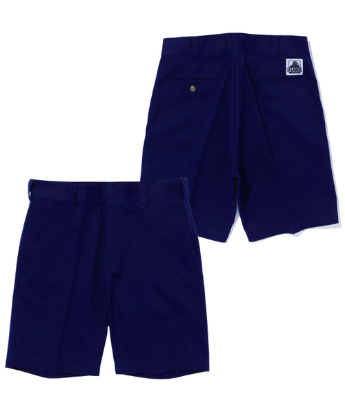 XLARGE（エクストララージ）の「OG WORK SHORT（チノパンツ・メンズ・ブラック/グリーン/カーキ/ネイビー・34inch/36inch/30inch/32inch）」の4枚目の写真