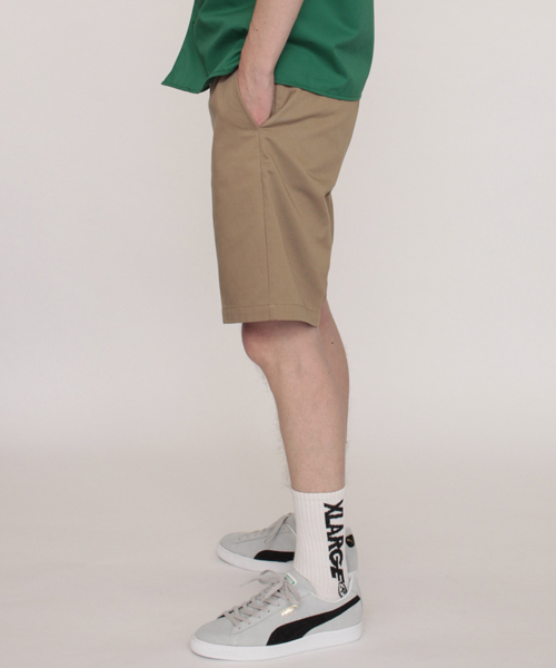 XLARGE（エクストララージ）の「OG WORK SHORT（チノパンツ・メンズ・ブラック/グリーン/カーキ/ネイビー・34inch/36inch/30inch/32inch）」の6枚目の写真