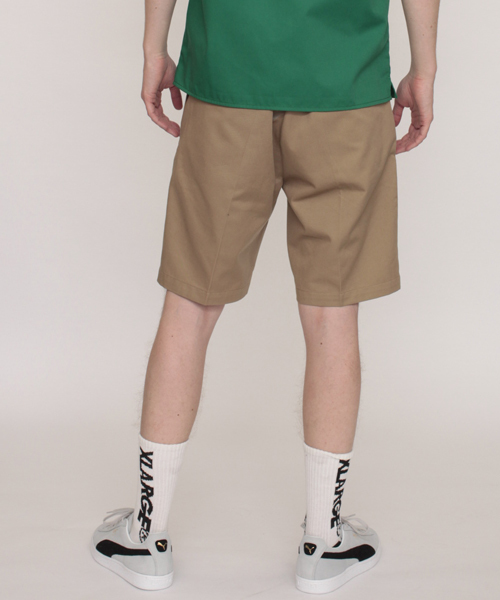 XLARGE（エクストララージ）の「OG WORK SHORT（チノパンツ・メンズ・ブラック/グリーン/カーキ/ネイビー・34inch/36inch/30inch/32inch）」の7枚目の写真