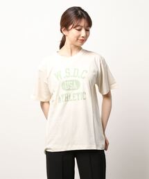 HONEYSUCKLE ROSE | 【HONEYSUCKLE ROSE】カレッジＴシャツ(Tシャツ/カットソー)