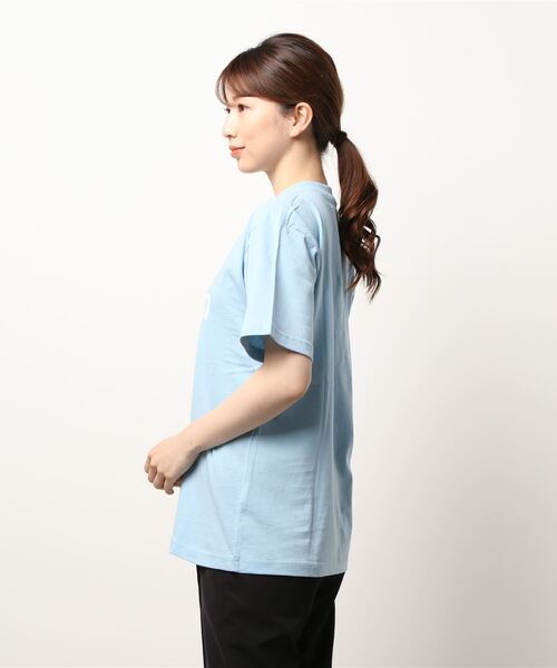 HONEYSUCKLE ROSE（ハニーサックルローズ）の「【HONEYSUCKLE ROSE】カレッジＴシャツ（Tシャツ/カットソー・レディース・オフホワイト/サックスブルー/ダークグレー・M/L）」の5枚目の写真