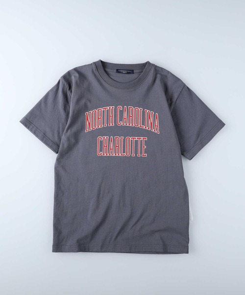 HONEYSUCKLE ROSE（ハニーサックルローズ）の「【HONEYSUCKLE ROSE】カレッジＴシャツ（Tシャツ/カットソー・レディース・オフホワイト/サックスブルー/ダークグレー・M/L）」の16枚目の写真