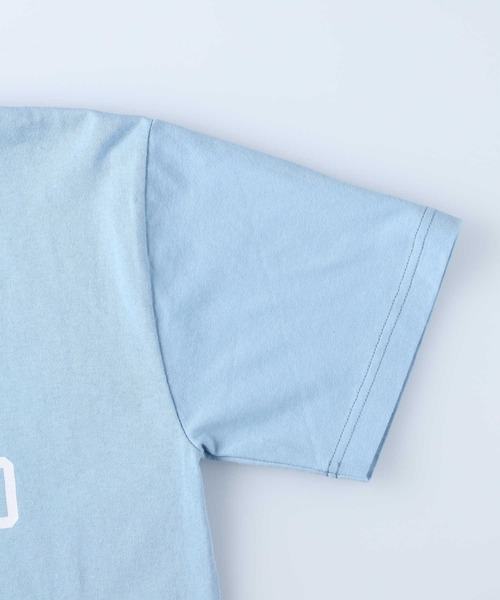 HONEYSUCKLE ROSE（ハニーサックルローズ）の「【HONEYSUCKLE ROSE】カレッジＴシャツ（Tシャツ/カットソー・レディース・オフホワイト/サックスブルー/ダークグレー・M/L）」の13枚目の写真