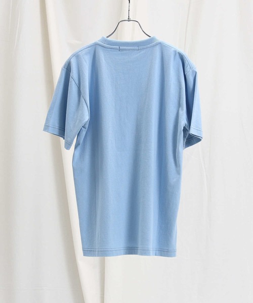 HONEYSUCKLE ROSE（ハニーサックルローズ）の「【HONEYSUCKLE ROSE】カレッジＴシャツ（Tシャツ/カットソー・レディース・オフホワイト/サックスブルー/ダークグレー・M/L）」の12枚目の写真