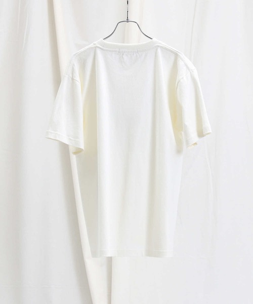 HONEYSUCKLE ROSE（ハニーサックルローズ）の「【HONEYSUCKLE ROSE】カレッジＴシャツ（Tシャツ/カットソー・レディース・オフホワイト/サックスブルー/ダークグレー・M/L）」の10枚目の写真