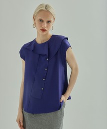 UNITED TOKYO | クロスパーツネオリネンセットアップブラウス(シャツ/ブラウス)