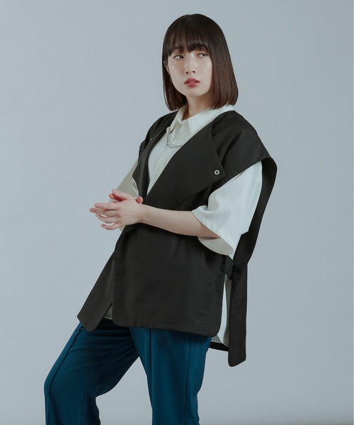 Ellno Loset（エルノロゼット）の「ベルトルーズジレ（ベスト）」 - WEAR