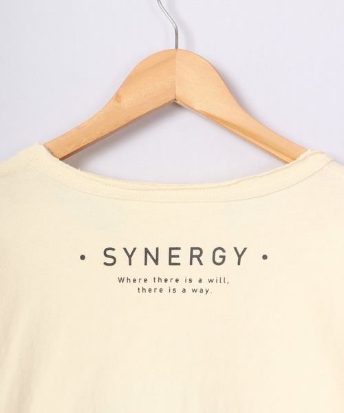 FUNALIVE（ファンアライブ）の「AMERICAN FUDGE ヘビーウェイト刺繍BIGTシャツ（Tシャツ/カットソー・レディース・ダークブルー/ブラック/ナチュラル/グレイッシュベージュ・FREE）」の16枚目の写真