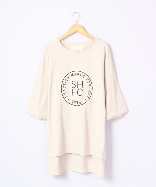 FUNALIVE（ファンアライブ）の「AMERICAN FUDGE ヘビーウェイト刺繍BIGTシャツ（Tシャツ/カットソー・レディース・ダークブルー/ブラック/ナチュラル/グレイッシュベージュ・FREE）」の17枚目の写真