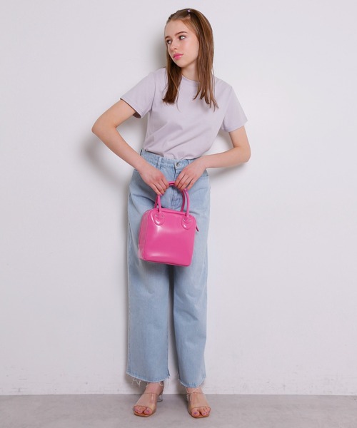 Seemi. byNICECLAUP( シーミーバイナイスクラップ)の「Seemi 刺繍ロゴTee(Tシャツ/カットソー・レディース・オフホワイト/ミント/ラベンダー・FREE)」の15枚目の写真