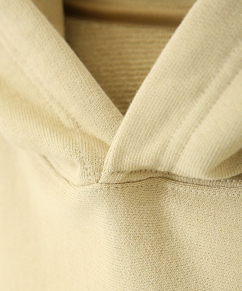 VOTE MAKE NEW CLOTHES（ボートメイクニュークローズ）の「VOTE MAKE NEW CLOTHES / ヴォート メイク ニュークローズ：P.E. FAT HOODIE：20SS-0010[WAX]（パーカー・メンズ・ベージュ系その他・S）」の4枚目の写真