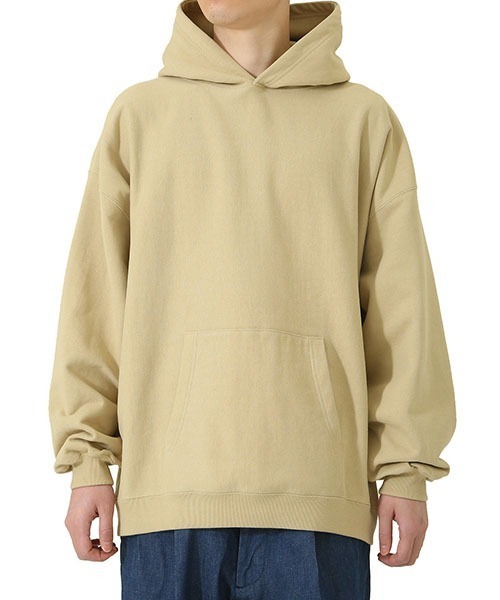 VOTE MAKE NEW CLOTHES（ボートメイクニュークローズ）の「VOTE MAKE NEW CLOTHES / ヴォート メイク ニュークローズ：P.E. FAT HOODIE：20SS-0010[WAX]（パーカー・メンズ・ベージュ系その他・S）」の7枚目の写真