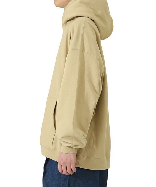 VOTE MAKE NEW CLOTHES（ボートメイクニュークローズ）の「VOTE MAKE NEW CLOTHES / ヴォート メイク ニュークローズ：P.E. FAT HOODIE：20SS-0010[WAX]（パーカー・メンズ・ベージュ系その他・S）」の8枚目の写真