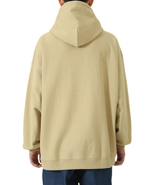 VOTE MAKE NEW CLOTHES（ボートメイクニュークローズ）の「VOTE MAKE NEW CLOTHES / ヴォート メイク ニュークローズ：P.E. FAT HOODIE：20SS-0010[WAX]（パーカー・メンズ・ベージュ系その他・S）」の9枚目の写真