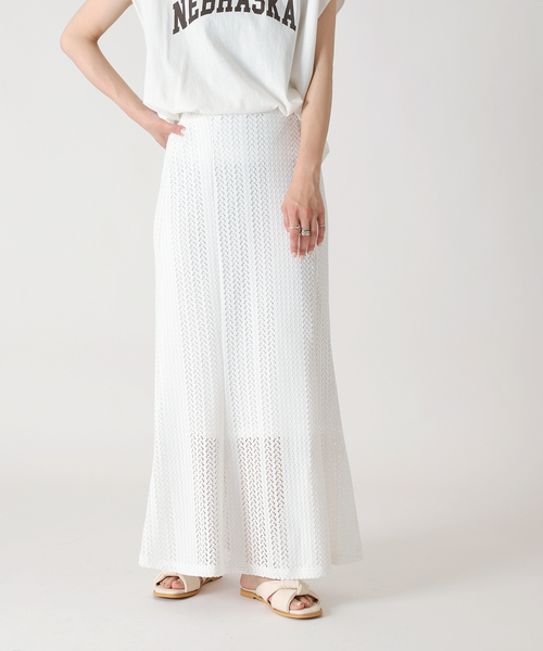 スカシニットマーメイドスカート