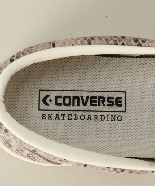 CONVERSE SKATEBOARDING（コンバーススケートボーディング）の「【CONVERSE / コンバース】CS SLIP-ON SK PT（スリッポン・メンズ・ベージュ・26cm/26.5cm/27cm/27.5cm/28cm）」の9枚目の写真