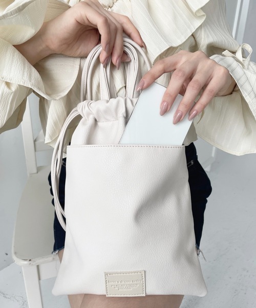 【極美品】フルラ アテナ ショルダーバッグ ハンドバッグ 2way 巾着 レザー フルラ アテナ バケット 巾着 ハンドバッグ 2way ブラウン