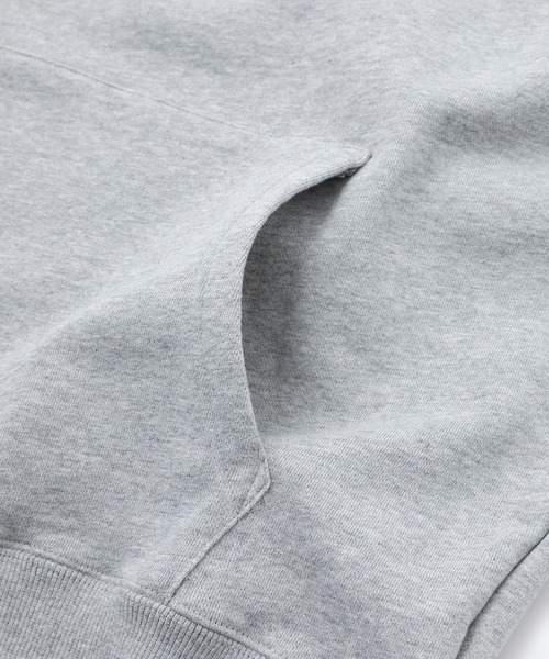 X-girl（エックスガール）の「CHUBBY LOGO SWEAT HOODIE（パーカー・レディース・ダークグリーン/ベージュ/イエロー/アッシュ・S/M/L/XL）」の17枚目の写真