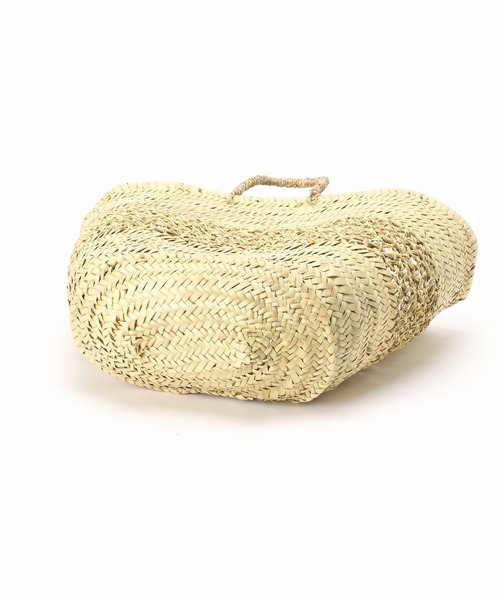 KECH LeS ESSENTIELS（ケッシュルエッセンシャル）の「【KECH LeS ESSENTIELS/ケシュルエッセンシャル】カゴバッグ（かごバッグ・レディース・ベージュ・FREE）」の4枚目の写真