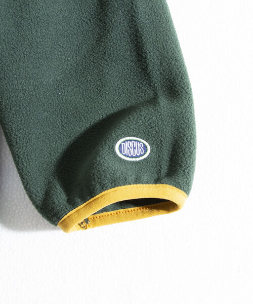 DISCUS ATHLETIC(ディスカス アスレチック)の「【DISCUS ATHLETIC/ディスカス アスレチック】別注スナップフリースプルオーバー(スウェット・メンズ・ブラック/グレイッシュベージュ/グリーン・M/L/XL)」の21枚目の写真