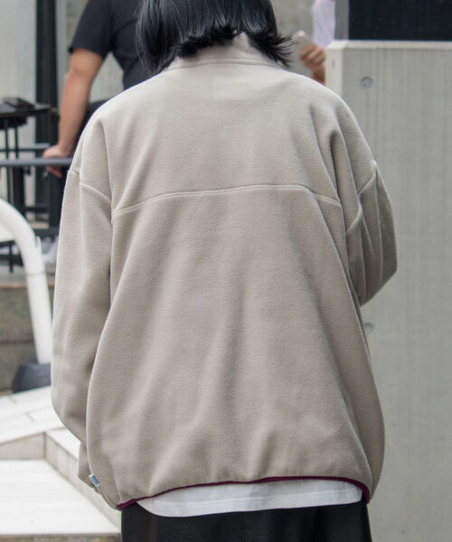 DISCUS ATHLETIC(ディスカス アスレチック)の「【DISCUS ATHLETIC/ディスカス アスレチック】別注スナップフリースプルオーバー(スウェット・メンズ・ブラック/グレイッシュベージュ/グリーン・M/L/XL)」の15枚目の写真