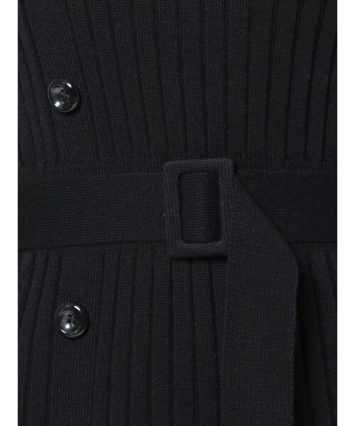 RESEXXY（リゼクシー）の「アシンメトリーニットワンピース（ワンピース・レディース・ブラック/ベージュ/ブルー・FREE）」の10枚目の写真