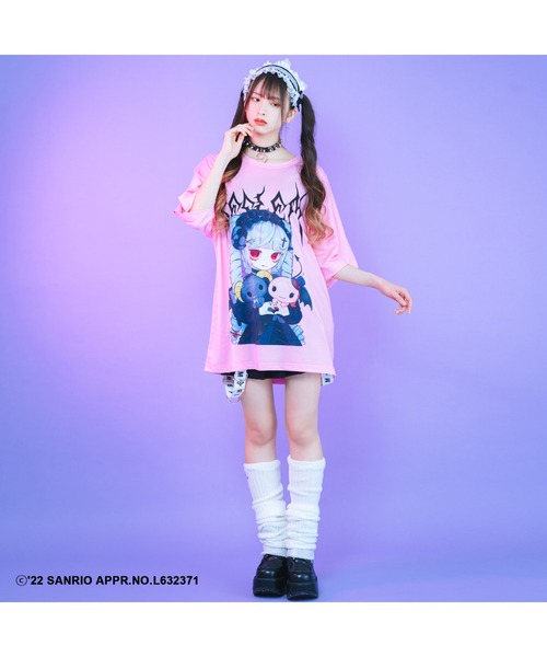REFLEMルロロマニックカットソー（サンリオコラボ） REFLEM × ルロロマニック コラボTEE てぃら - メルカリ
