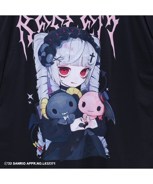 レフレム ルロロマニック サンリオ コラボ Tシャツ REFLEM（レフレム）の「REFLEM × ルロロマニック コラボTEE（T