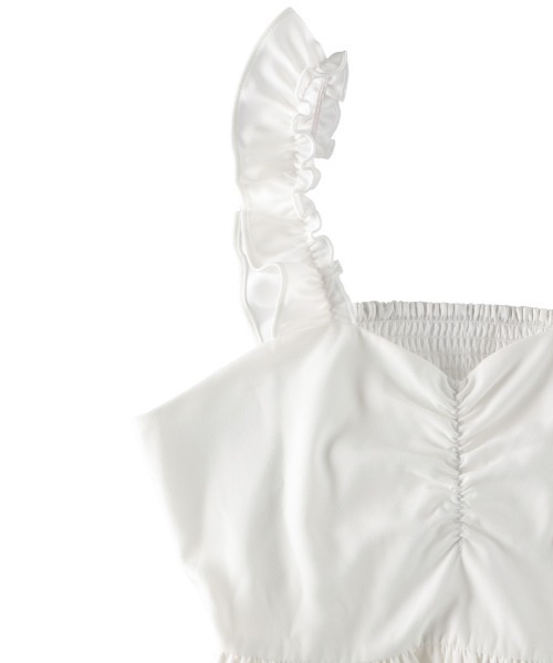 MIRO AMURETTE（ミロアミュレット）の「cami frill one piece（ワンピース・レディース・ホワイト/イエロー・SMALL/MEDIUM）」の19枚目の写真