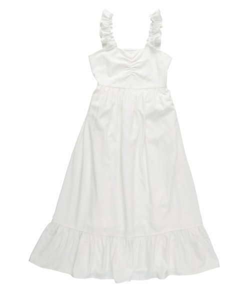 MIRO AMURETTE（ミロアミュレット）の「cami frill one piece（ワンピース・レディース・ホワイト/イエロー・SMALL/MEDIUM）」の18枚目の写真