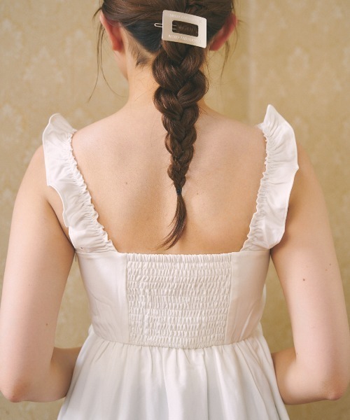 MIRO AMURETTE（ミロアミュレット）の「cami frill one piece（ワンピース・レディース・ホワイト/イエロー・SMALL/MEDIUM）」の8枚目の写真