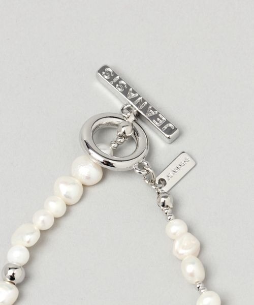 JEANASIS(ジーナシス)の「パール2レンネックレス/299661(ネックレス・レディース・ホワイト系その他/グレー系その他・FREE)」の4枚目の写真
