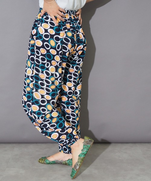 Bloom Closet(ブルームクローゼット)の「バラエティプリントパジャマパンツ(その他パンツ・レディース・A/B/C/D/E/F・FREE)」の3枚目の写真