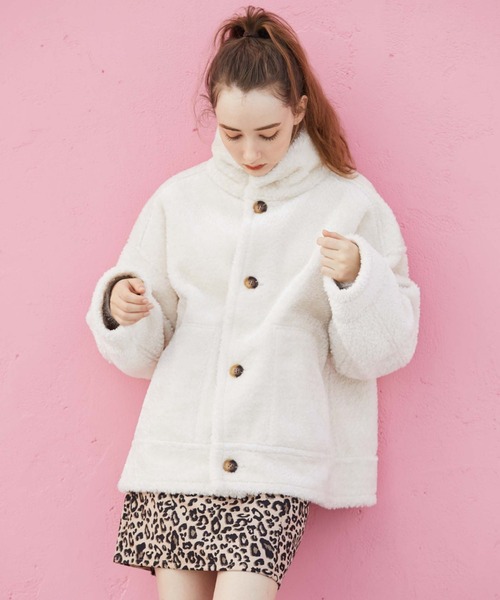 archives（アルシーヴ）の「リバーシブルヴィンテージムートンジャケット（ムートンコート・レディース・ブラウン/アイボリー/ブラック・MEDIUM）」の8枚目の写真