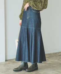 B:MING by BEAMS | SOMETHING × B:MING by BEAMS / 別注 マーメード スカート 22AW(デニムスカート)
