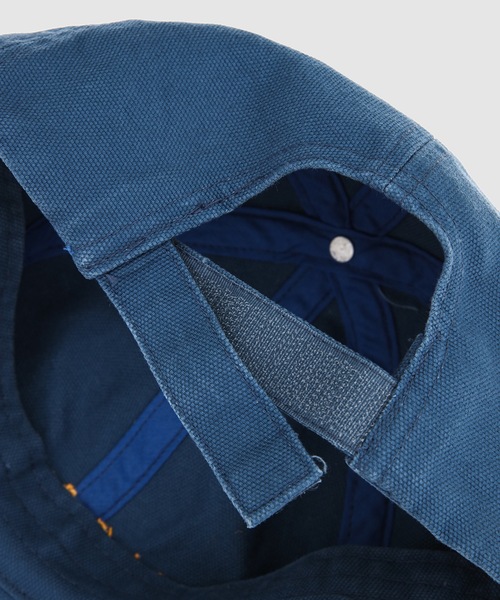 Stockholm Surfboard Club(ストックホルムサーフボードクラブ)の「Pac Cap Blue(キャップ・メンズ・ブルー・ONE SIZE)」の5枚目の写真