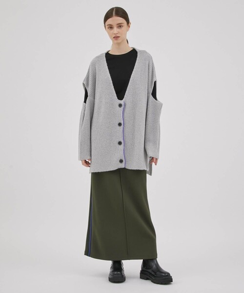 CITY TOKYO（シティトウキョウ）の「ショルダースリットルーズニット