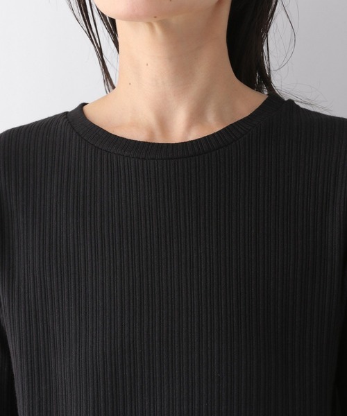 LEPSIM（レプシィム）の「リブカットソー　294897（Tシャツ/カットソー・レディース・ブルー/ブラック・FREE）」の10枚目の写真