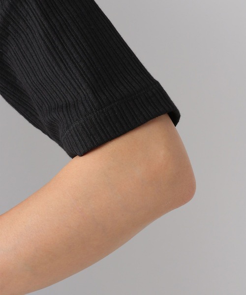 LEPSIM（レプシィム）の「リブカットソー　294897（Tシャツ/カットソー・レディース・ブルー/ブラック・FREE）」の12枚目の写真