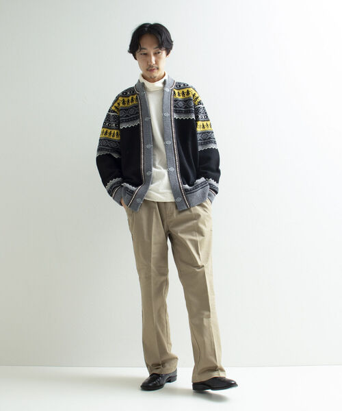 GLOSTER(グロスター)の「【GLOSTER/グロスター】フェアアイル柄 エスニックカーディガン(カーディガン/ボレロ・メンズ・ホワイト系その他/ブラック系その他/ブルー系その他・M/L)」の16枚目の写真