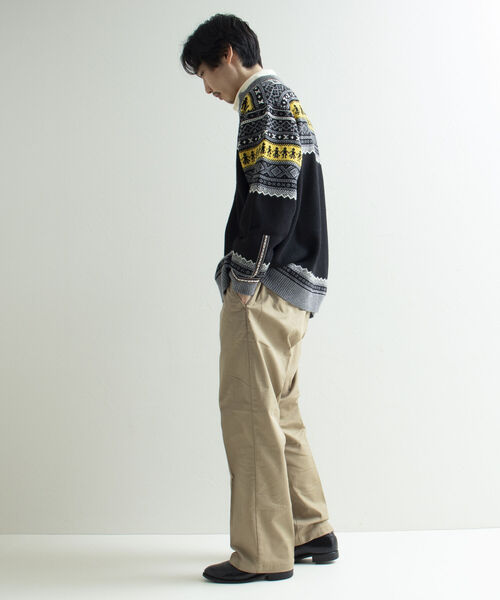 GLOSTER(グロスター)の「【GLOSTER/グロスター】フェアアイル柄 エスニックカーディガン(カーディガン/ボレロ・メンズ・ホワイト系その他/ブラック系その他/ブルー系その他・M/L)」の12枚目の写真