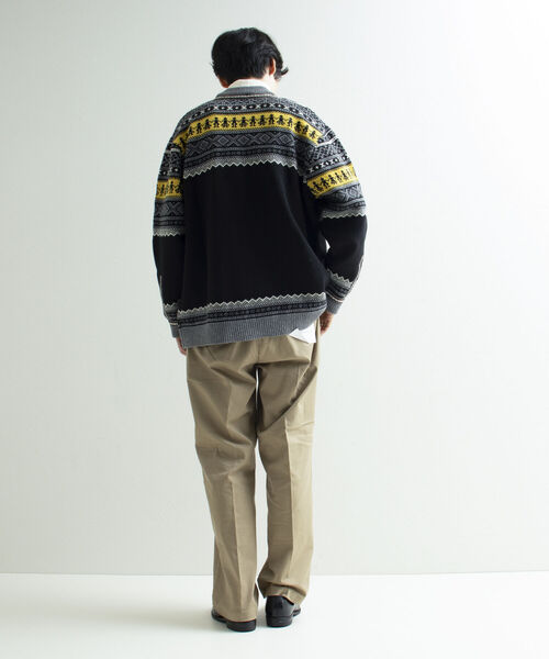 GLOSTER(グロスター)の「【GLOSTER/グロスター】フェアアイル柄 エスニックカーディガン(カーディガン/ボレロ・メンズ・ホワイト系その他/ブラック系その他/ブルー系その他・M/L)」の20枚目の写真