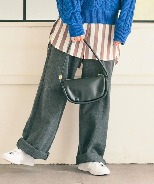 AMERICAN HOLIC（アメリカンホリック）の「コードショルダーバッグ（ショルダーバッグ・レディース・ライム/ブラック/ライトイエロー・FREE）」の2枚目の写真