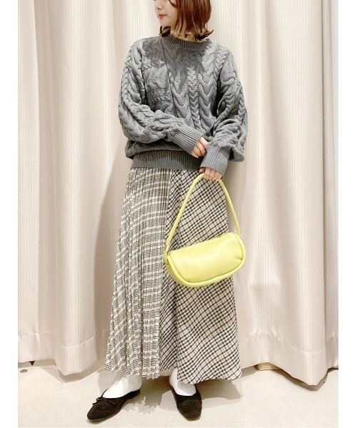 AMERICAN HOLIC（アメリカンホリック）の「コードショルダーバッグ（ショルダーバッグ・レディース・ライム/ブラック/ライトイエロー・FREE）」の12枚目の写真