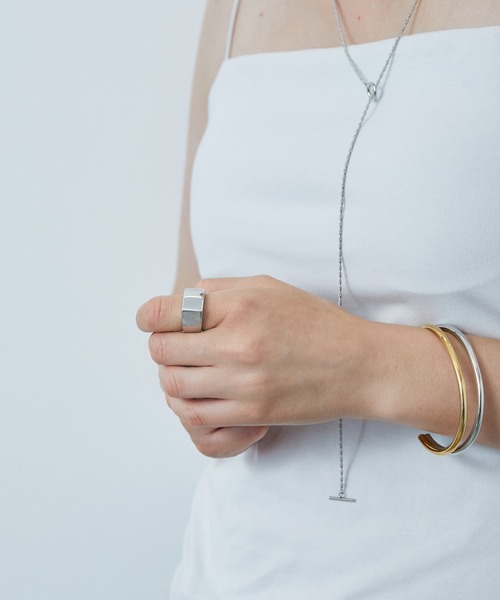 JUNRED（ジュンレッド）の「ital. from JUNRed / acuate ring（リング・メンズ・シルバー・L/S）」の5枚目の写真