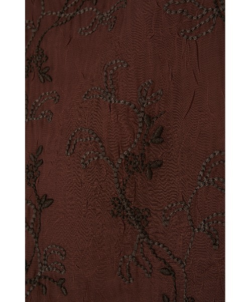 MOUSSY（マウジー）の「SHEER EMBROIDERED キャミソール（キャミソール・レディース・ブラウン/アイボリー/パープル・FREE）」の13枚目の写真