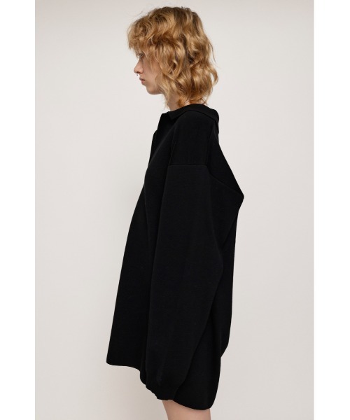 SLY（スライ）の「COLLAR KNIT S/OP カラー ニット ショート